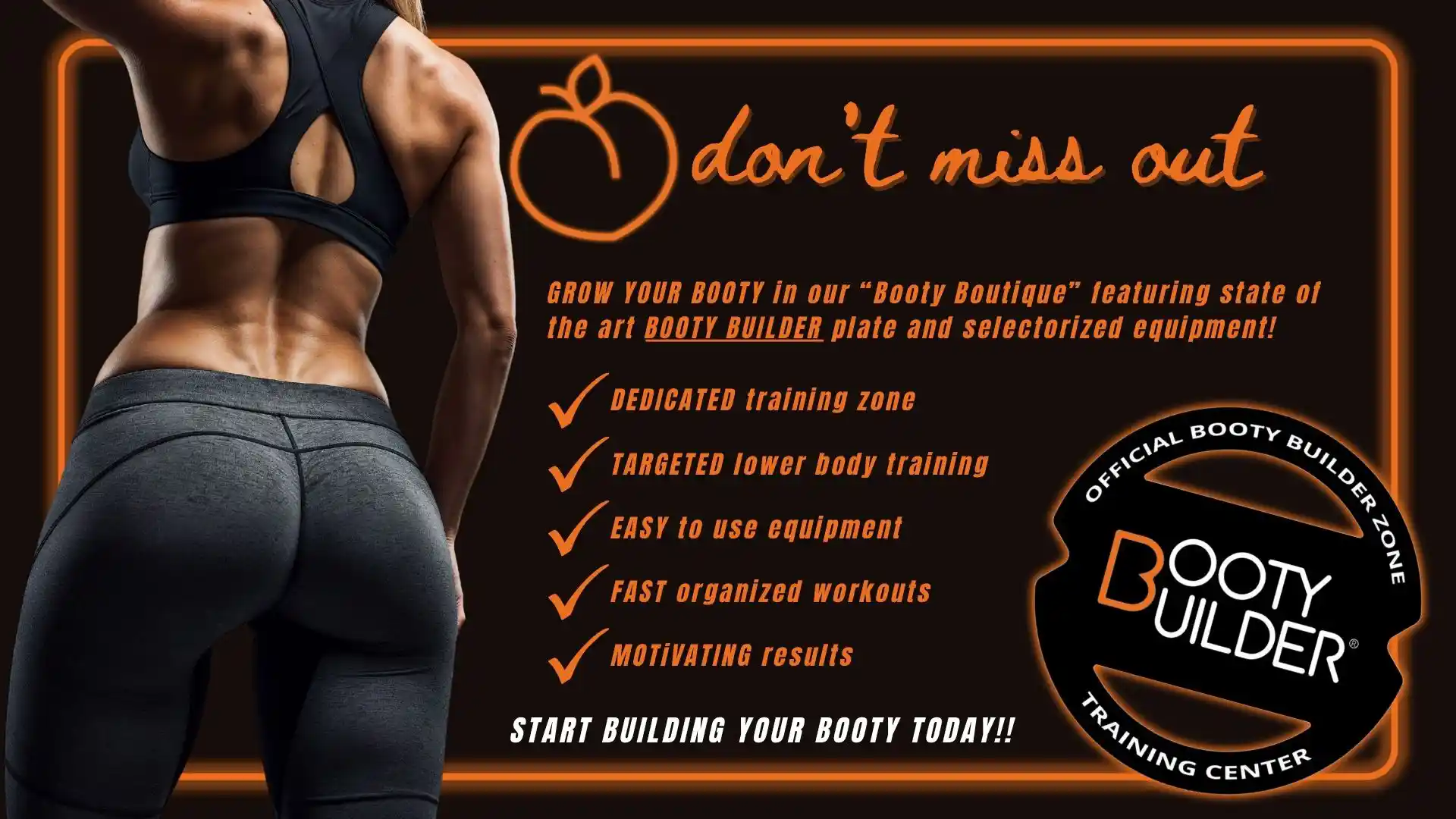 FTC Utah Booty Builder equipment in the Booty Boutique